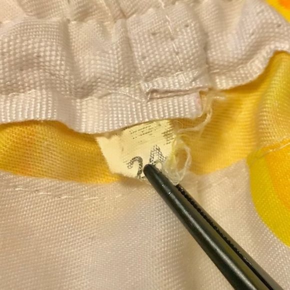 Vintage Fruit Children’s Pants Summer White Yellow‎ - Picture 4 of 5